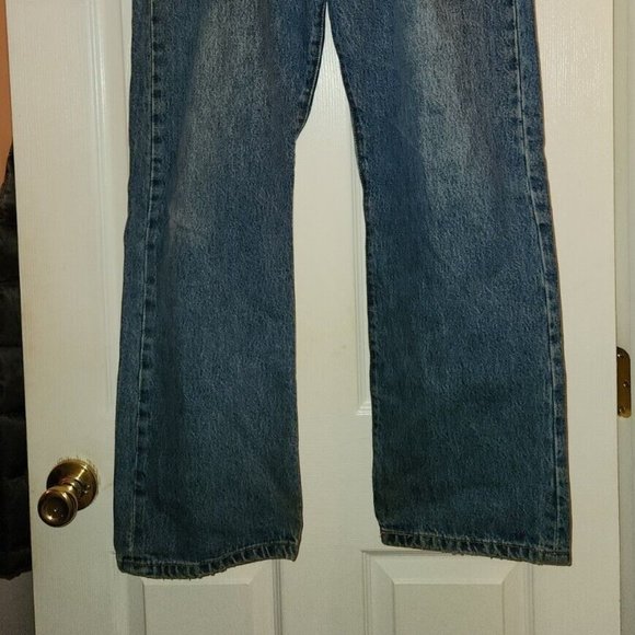 LEVIS 501 Blue Jeans Mens 36X30 Button Fly Red Tab Dominican Republic VTG - Picture 2 of 9